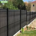Nouvelle clôture de jardin d'intimité en mailles de fil de fil de conception